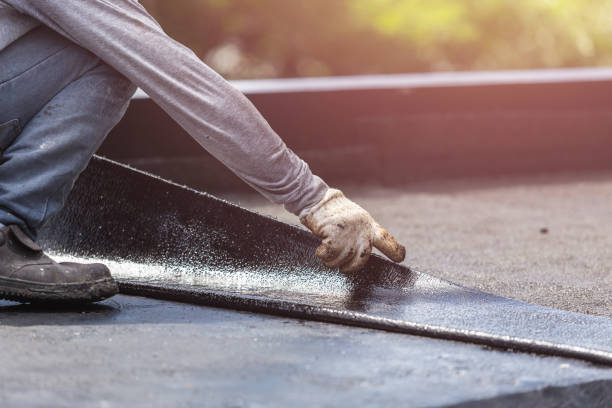 Professional Waterproofing technician working in Carol Stream, IL